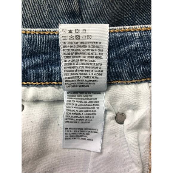 American Eagle Flex Men Blue Skinny Jeans Size 34x30 - Picture 6 of 8